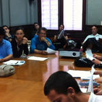 2011: ide hintze: students, class "voz y cuerpo". escuela de poesía de medellín, colombia